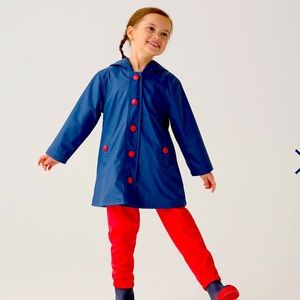 Hatley size 7 kids raincoat